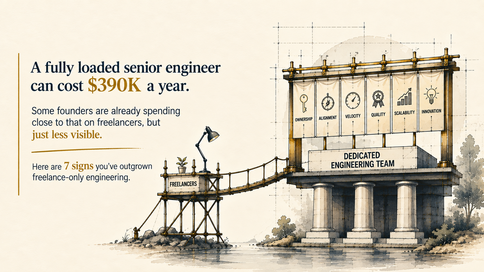 7 Signs Your Startup Should Stop Hiring Freelancers and Build a Dedicated Engineering Team