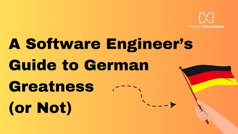 Can A Software Engineer’s Coding Skills Hack It in Germany?