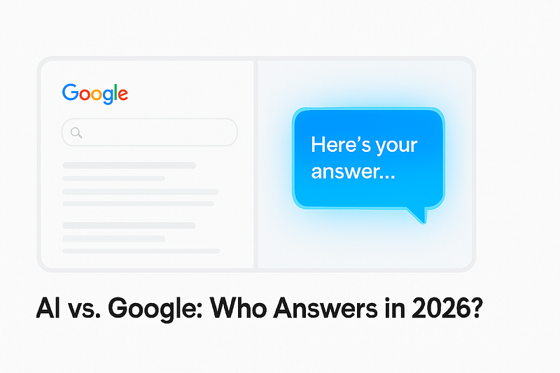 AI vs. Google: Who Will Answer Your Questions in 2026?