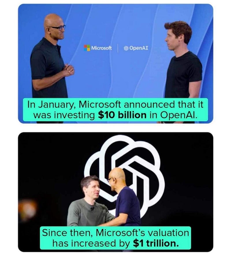 Does Microsoft regret investing $10 billion into OpenAI?
