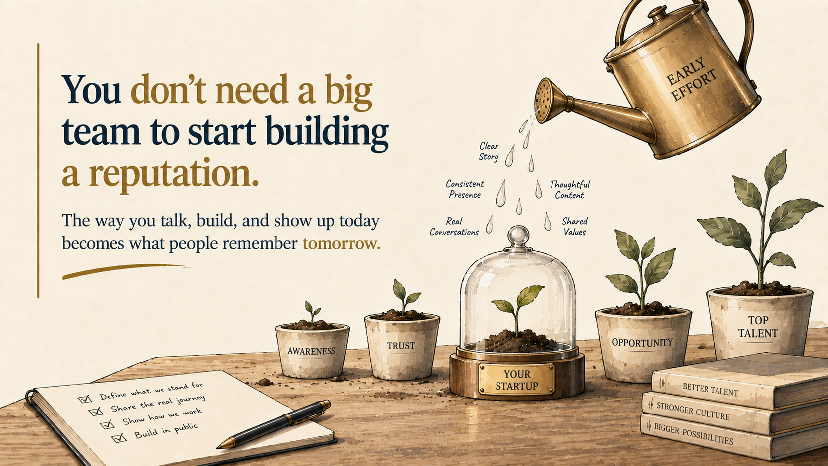 How Early-Stage Startups Build an Employer Brand Before Anyone Knows Their Name